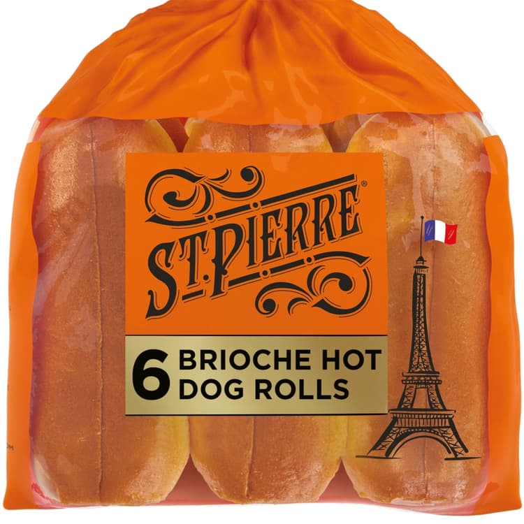 Brioche Hot Dog Buns