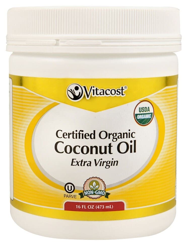 Vitacost Certified Organic Virgin & Unrefined Coconut Oil