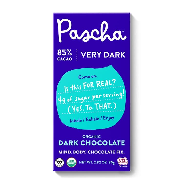 Pascha Organic Dark Chocolate Bar 85% Cacao