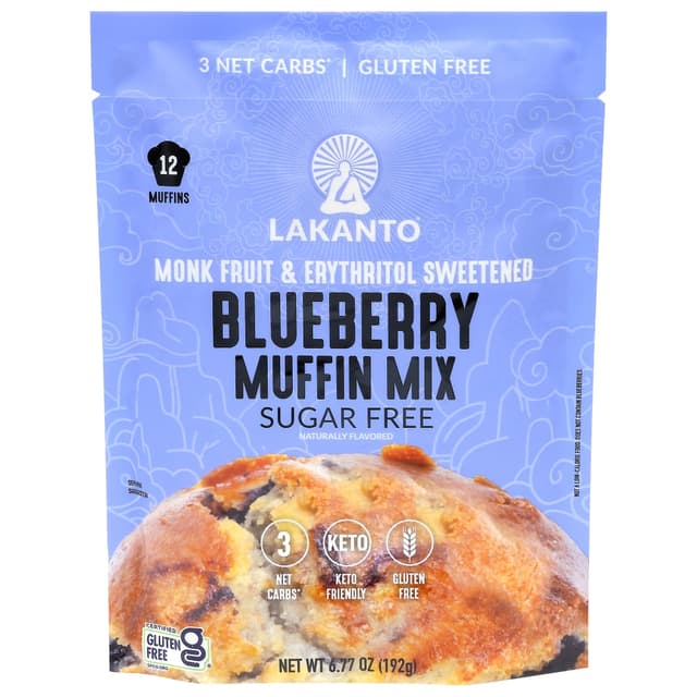 Is it Mediterranean Diet Friendly? Lakanto Blueberry Muffin Mix