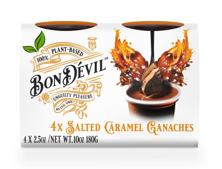 Bon Devil 100% Plant-Based Salted Caramel Ganache