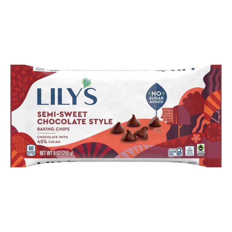 Lily's Sweets 45% Cacao Semi-sweet Style Baking Chips