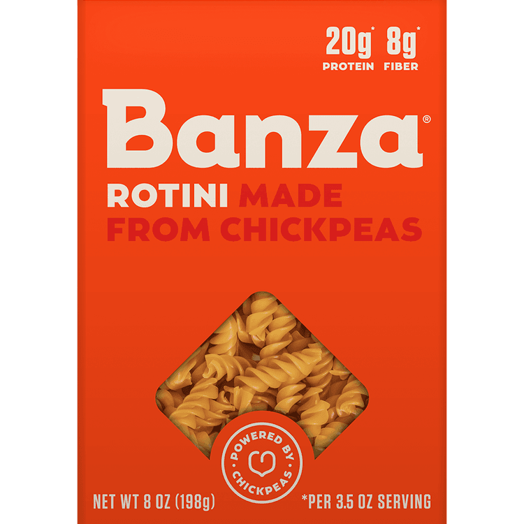 Banza Rotini Made From Chickpeas