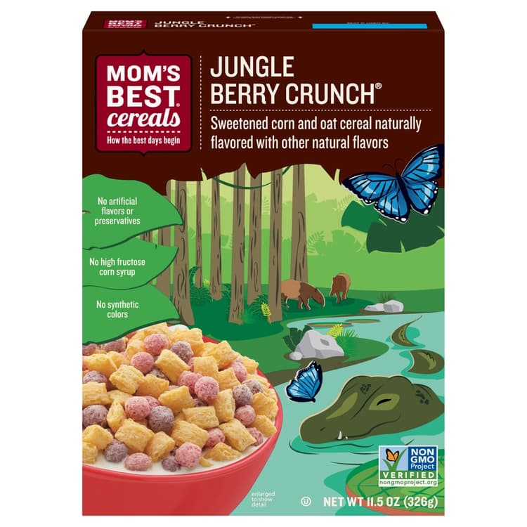 Mom'S Best Cereals Jungle Berry Crunch