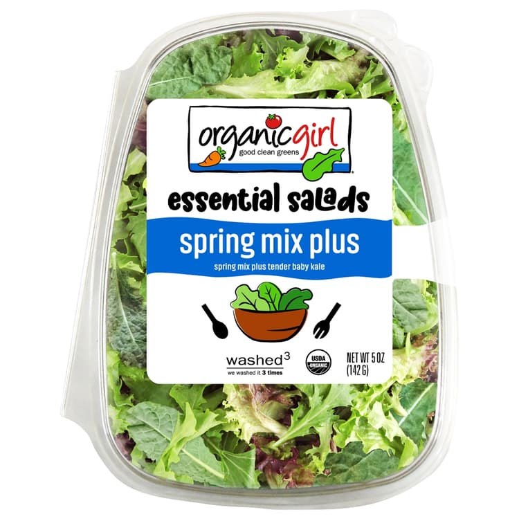 Org Girl Baby Kale And Spring Mix