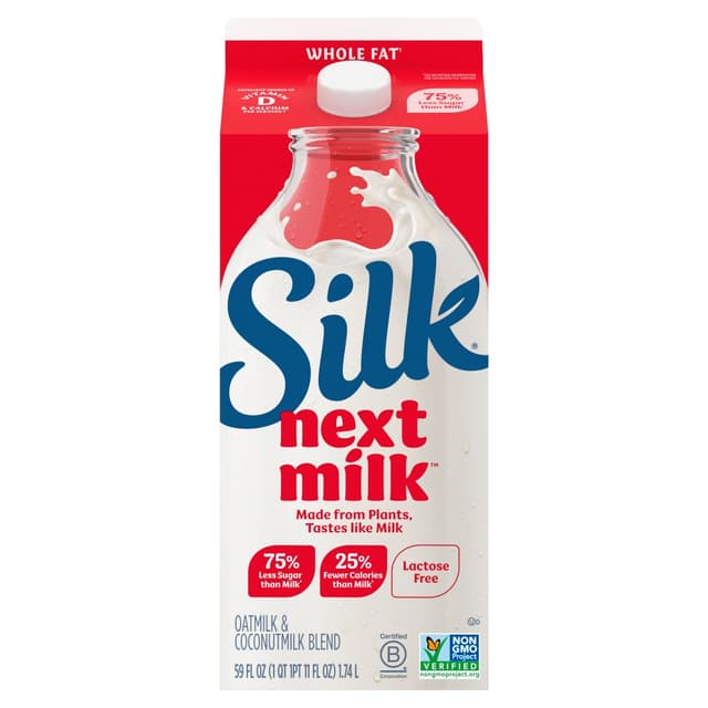 Is it Oats Free? Silk Next Milk Whole Fat Oatmilk & Plant-based Blend