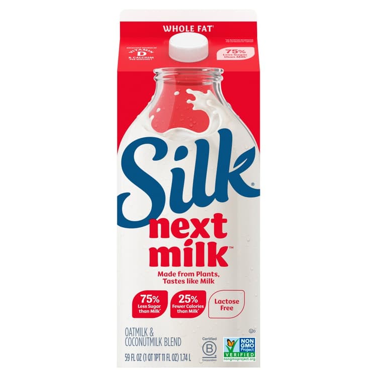 Silk Next Milk Whole Fat Oatmilk & Plant-based Blend