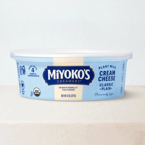 Is it Egg Free? Miyoko's Creamery Classic Plain Organic Cultured Vegan Cream Cheese