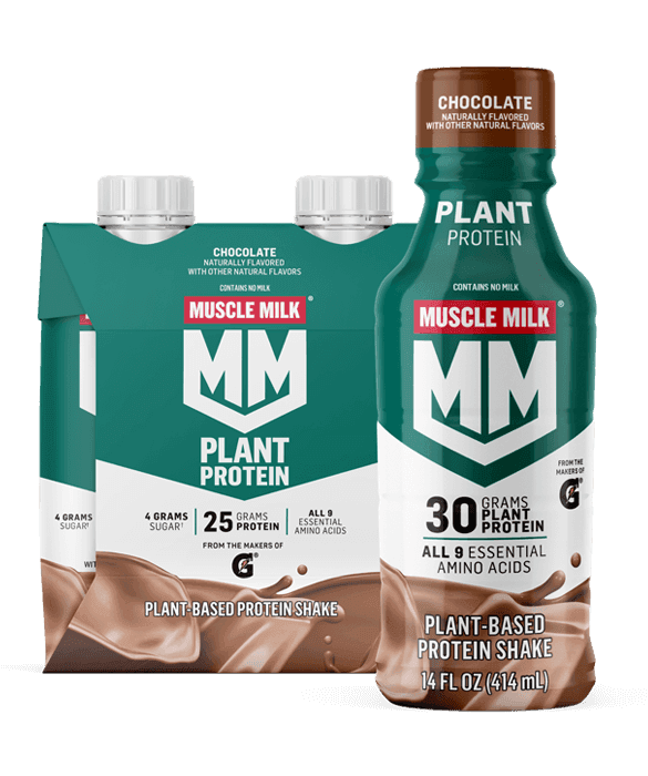 Muscle Milk Chocolate Plant-Based Protein Shake