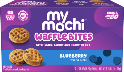 Mymochi Blueberry Waffle Bites