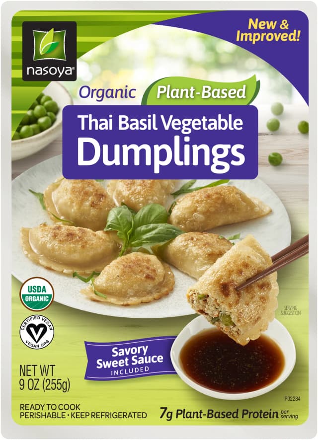 Is it Peanut Free? Nasoya Organic Dumplings Thai Basil Vegetable