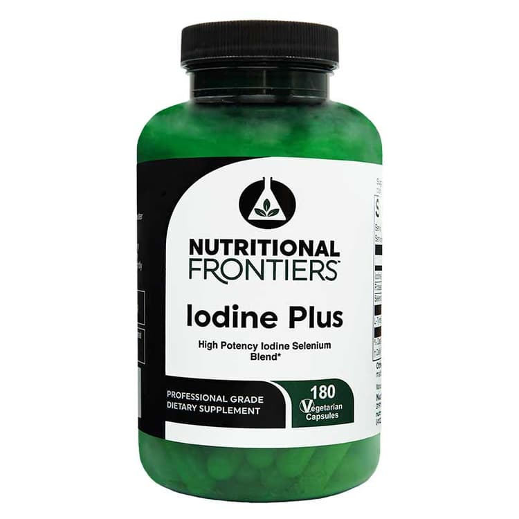 Nutritional Frontiers Iodine Plus 180 Vegetarian Capsules