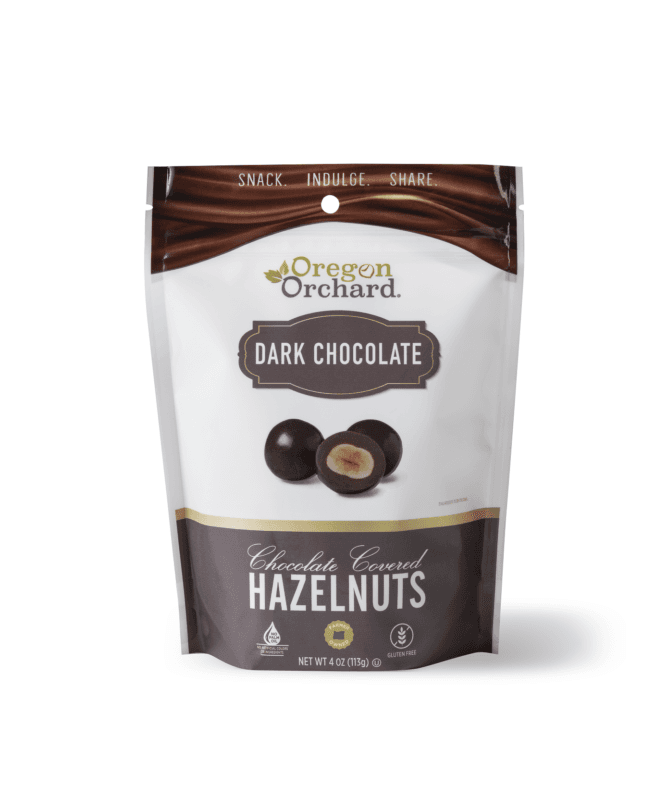 Oregon Orchard Dark Chocolate Covered Hazelnuts