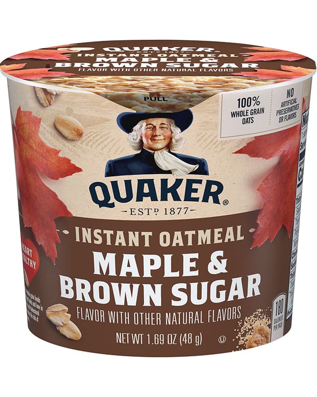 Quaker Instant Oatmeal Maple & Brown Sugar