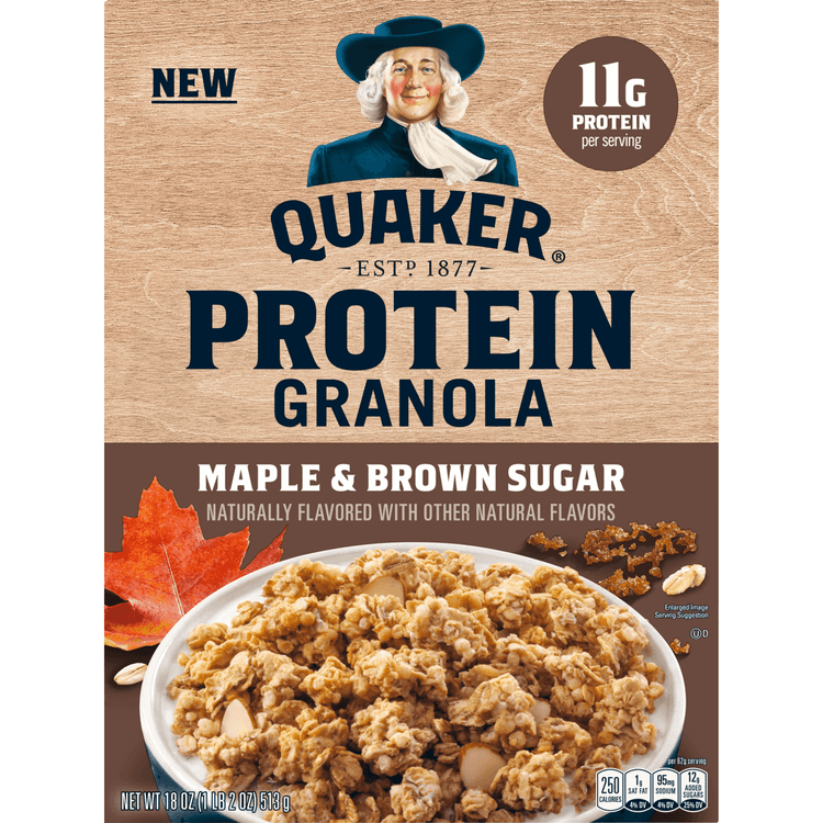 Quaker Protein Granola Maple & Brown Sugar