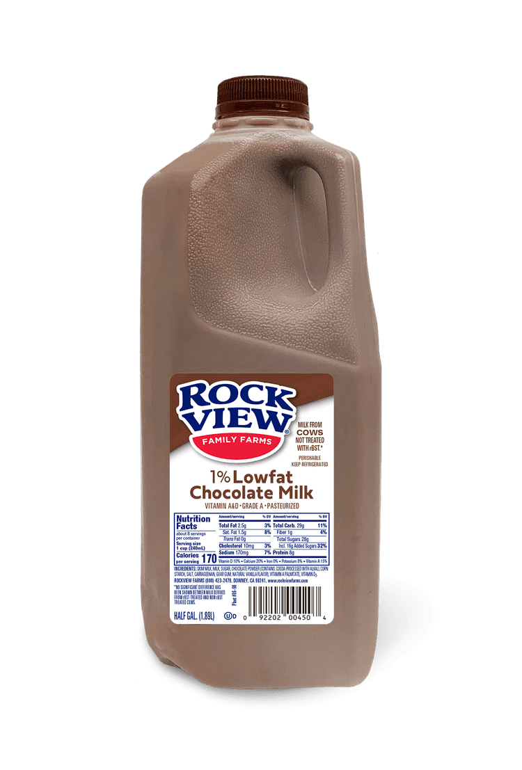 Rockview Family Farms 1% Lowfat Chocolate Milk
