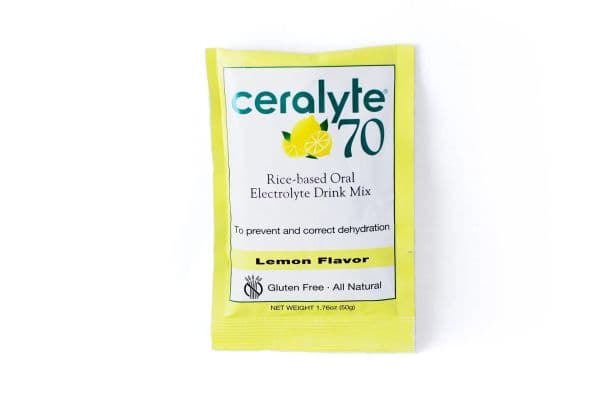 Ceralyte 70 Hydration Powder Lemon - Low Fodmap Certified