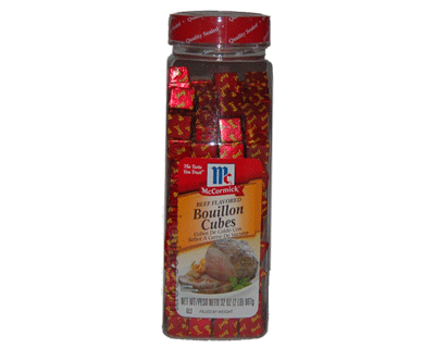 Mccormick Beef Flavored Bouillon Cubes