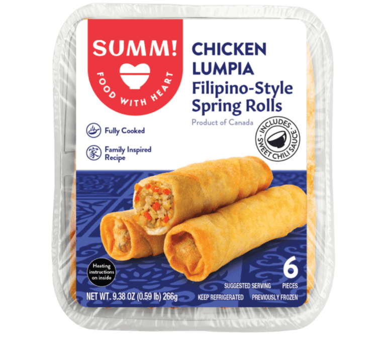 Summ! Chicken Lumpia Filipino-Style Spring Rolls