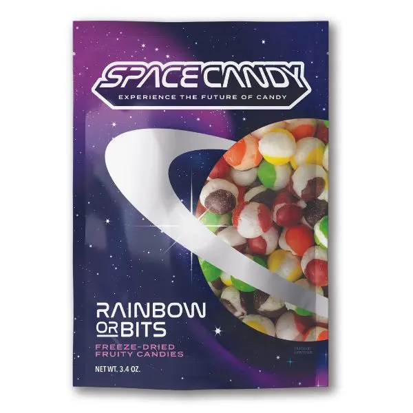 Space Candy Rainbow Orbits Freeze-Dried Fruity Candies