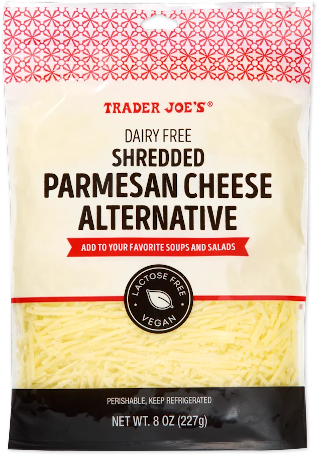 Trader Joe's Dairy Free Shredded Parmesan Cheese Alternative