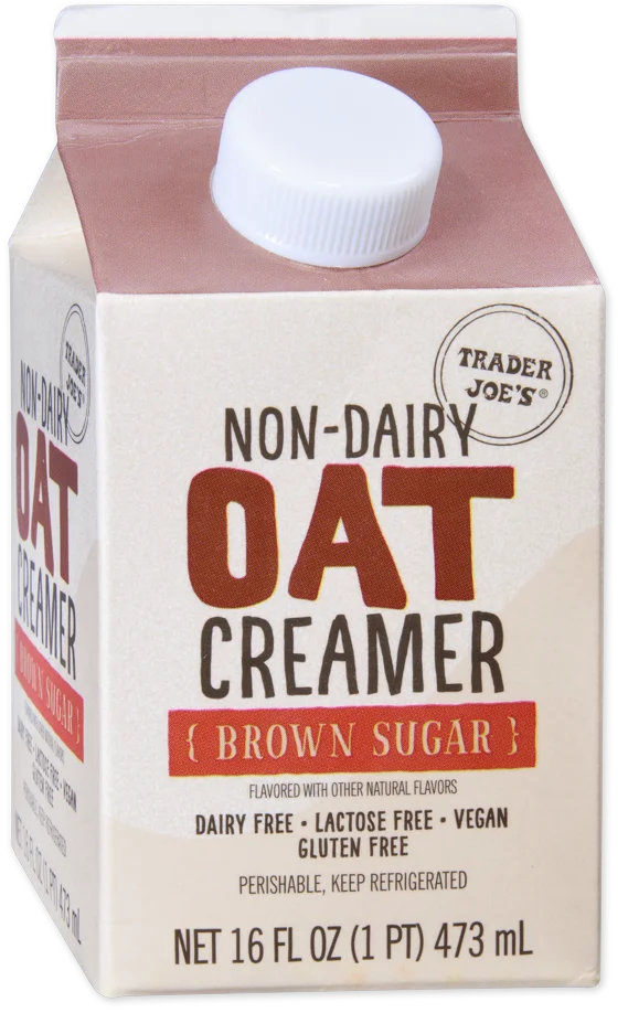 Trader Joe's Non-dairy Oat Creamer Brown Sugar