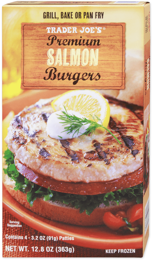 Trader Joe's Premium Salmon Burger Patty