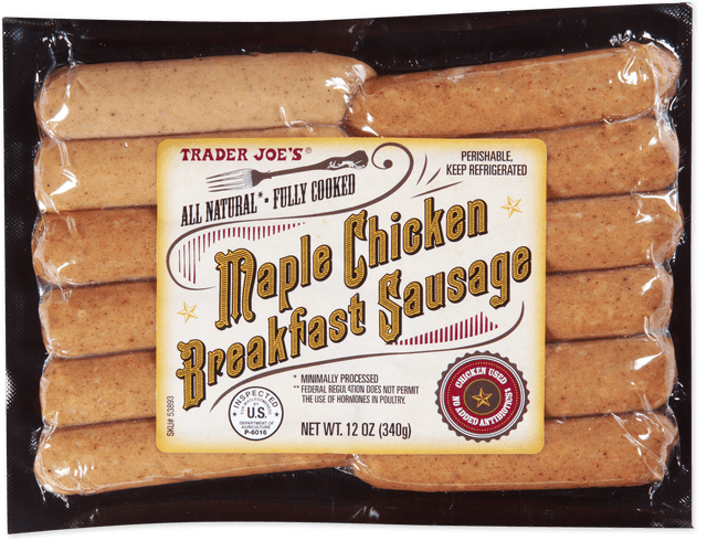 Is it Paleo? Trader Joe's Maple Chicken Breakfast Sausage