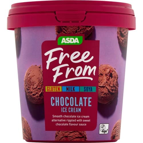 Asda Free From Chocolate Ice Cream