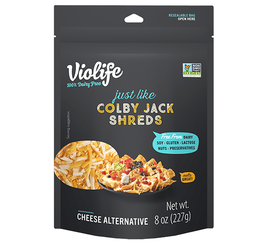 Is it Dairy Free? Violife Just Like Colby Jack Shreds