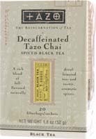 Tazo Black Chai Decaf