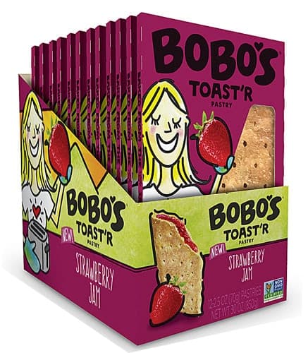 Bobo'S Toast'R Pastry Strawberry