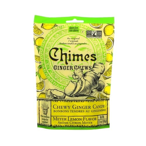 Chimes Ginger Chews Lemon
