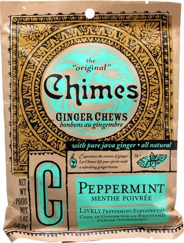 Chimes Ginger Chews Peppermint
