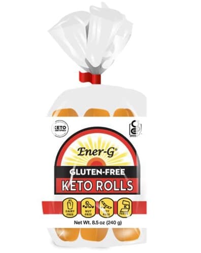 Ener-G 100% Gluten Free Bakery Keto Rolls