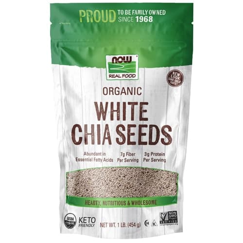 Now Foods Organic White Chia Seed