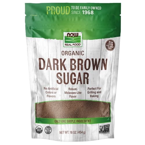 Now Organic Dark Brown Sugar