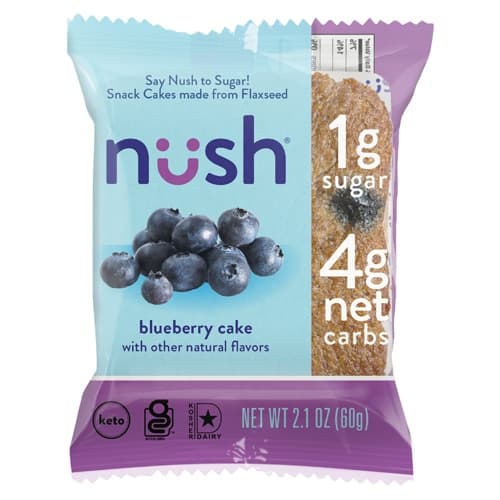 Nush Foods Blueberry Cake
