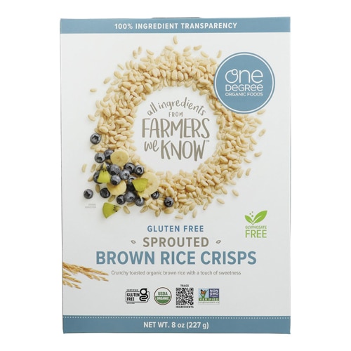Is it Wheat Free? One Degree Organic Foods Sprouted Brown Rice Crisps