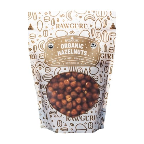 Rawguru Hazelnuts Raw Organic