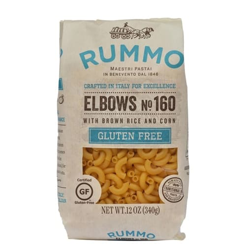 Rummo Gluten Free Elbows No. 160 With Brown Rice And Corn