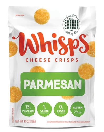 Is it Brazil Nut Free? Whisps Cheese Crisps Parmesan