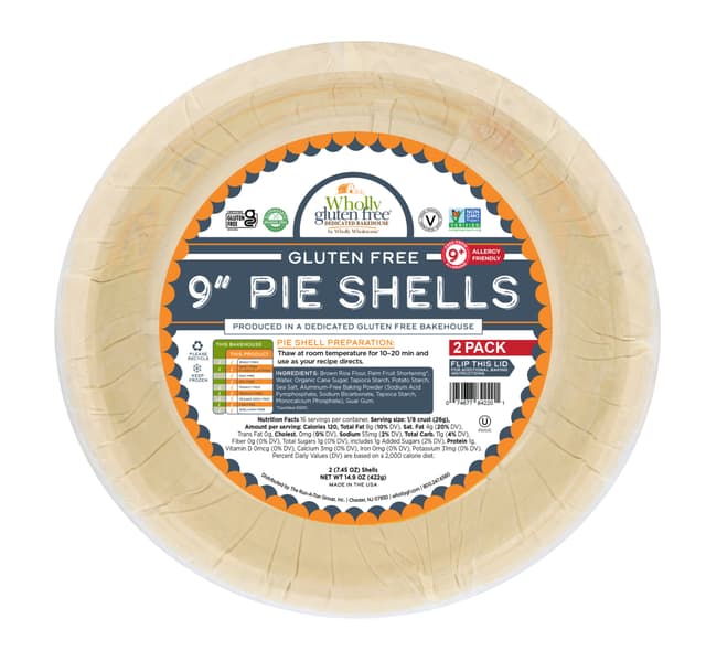 Is it Artificial Flavors Free? Wholly Wholesome Gluten Free Pie Shells