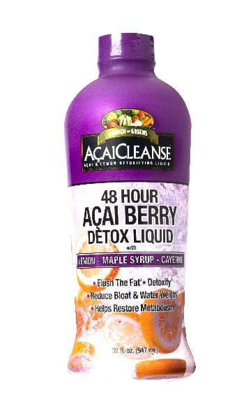 Garden Greens Acaicleanse 48 Hour Acai Berry Detox Liquid