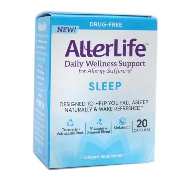 Allerlife Sleep Daily Wellness Support For Allergy Sufferers Capsules