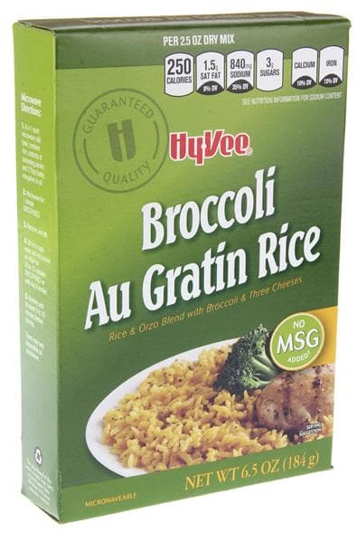 Hy-Vee Broccoli Au Gratin Rice