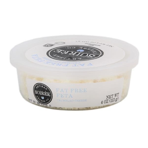 Soiree Fat Free Feta Cheese Crumble