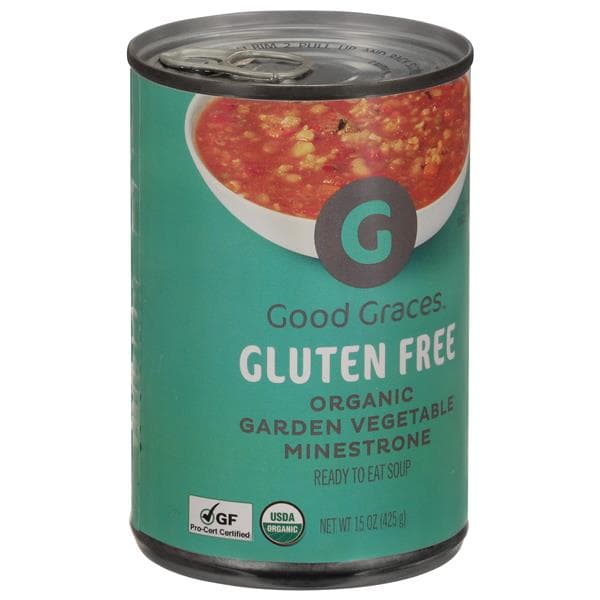 Good Graces Gluten Free Organic Garden Vegetable Minestrone Soup
