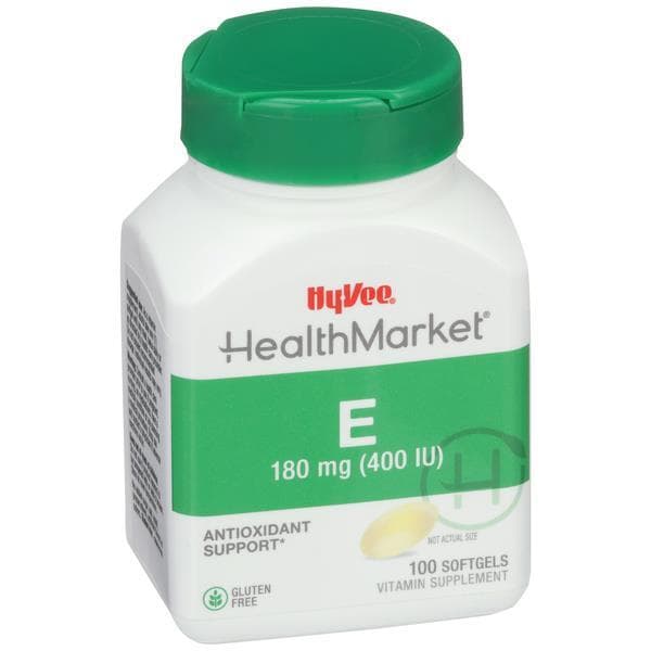 Hy-Vee Healthmarket Vitamin E-400 Softgels