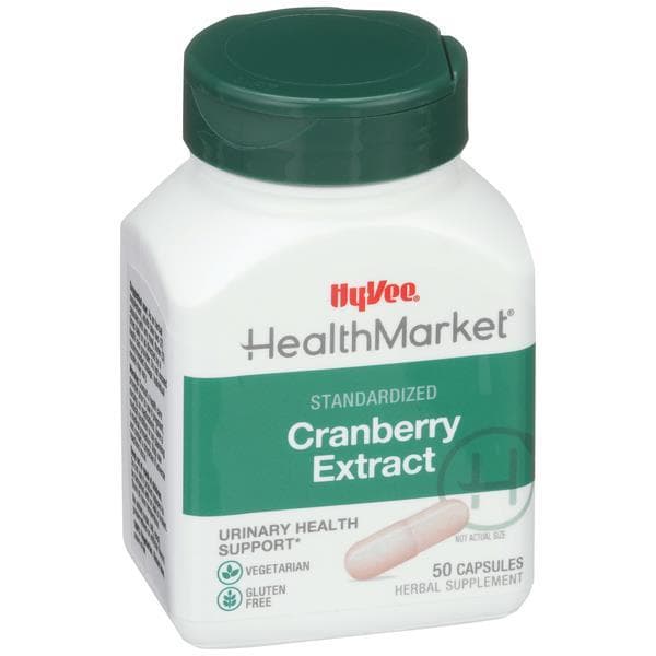 Hy-Vee Healthmarket Cranberry Extract Vegetarian Capsules
